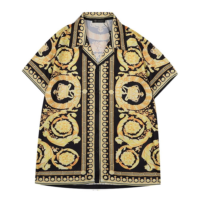 Versace Shirts Short Sleeved For Men TopPick 3713