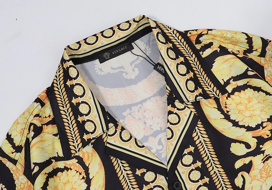 Versace Shirts Short Sleeved For Men TopPick 3713