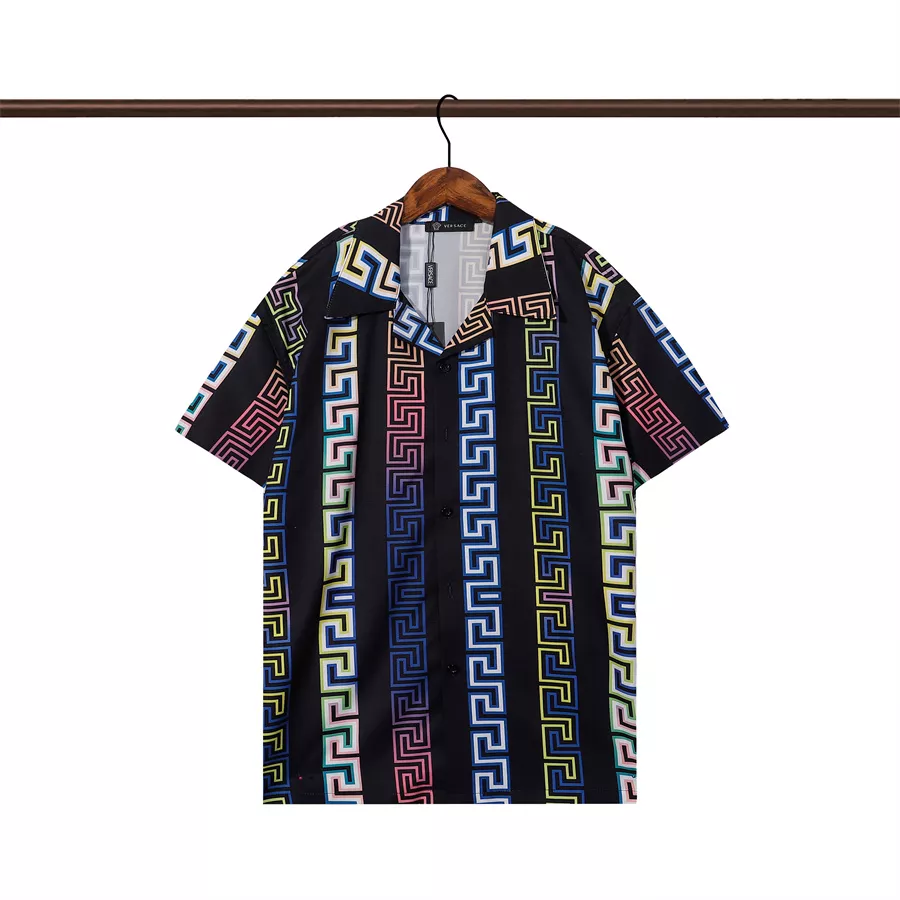 Versace Shirts Short Sleeved For Men Unique 6516