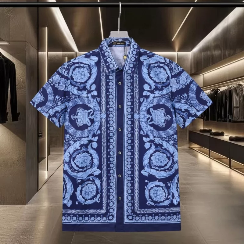 Versace Shirts Short Sleeved For Unisex Bold 5691