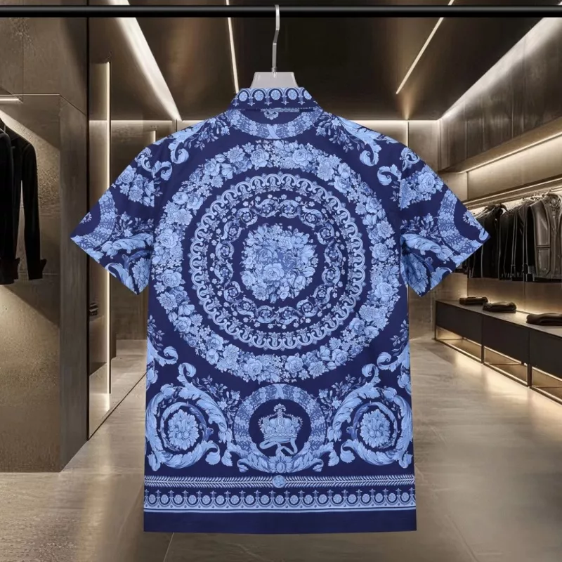 Versace Shirts Short Sleeved For Unisex Bold 5691
