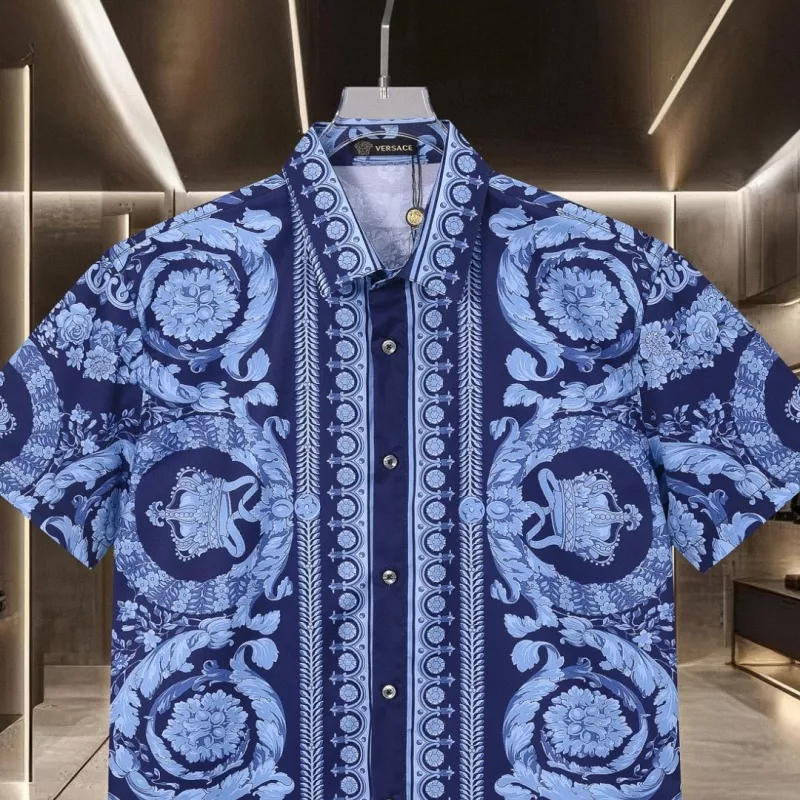 Versace Shirts Short Sleeved For Unisex Bold 5691
