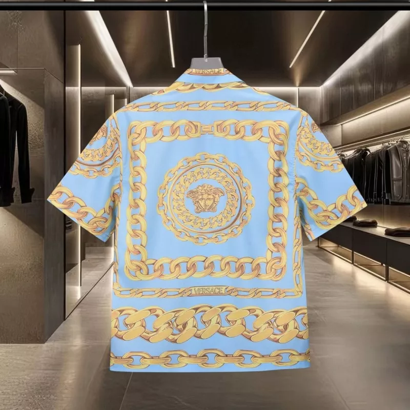 Versace Shirts Short Sleeved For Unisex Comfortable 2044
