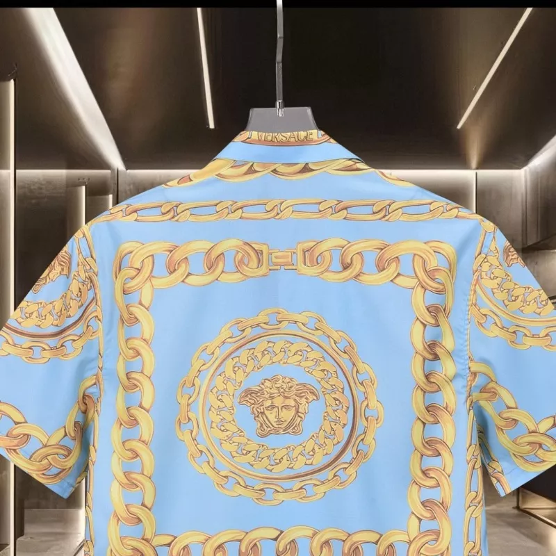 Versace Shirts Short Sleeved For Unisex Comfortable 2044