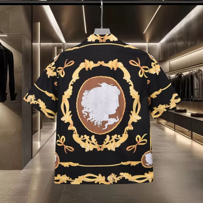 Versace Shirts Short Sleeved For Unisex WellDesigned 517