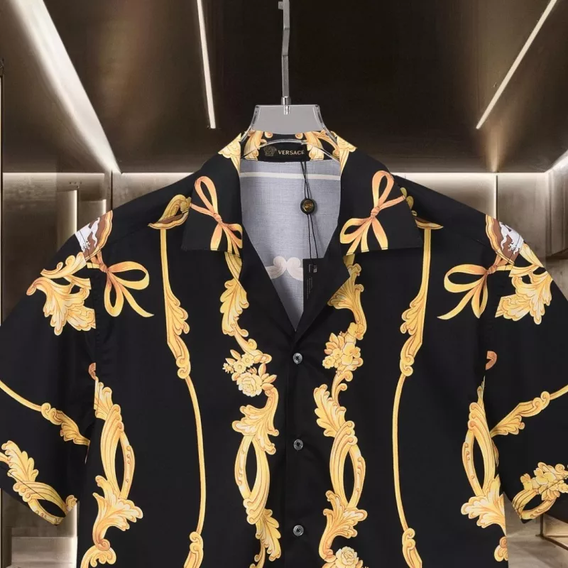 Versace Shirts Short Sleeved For Unisex WellDesigned 517