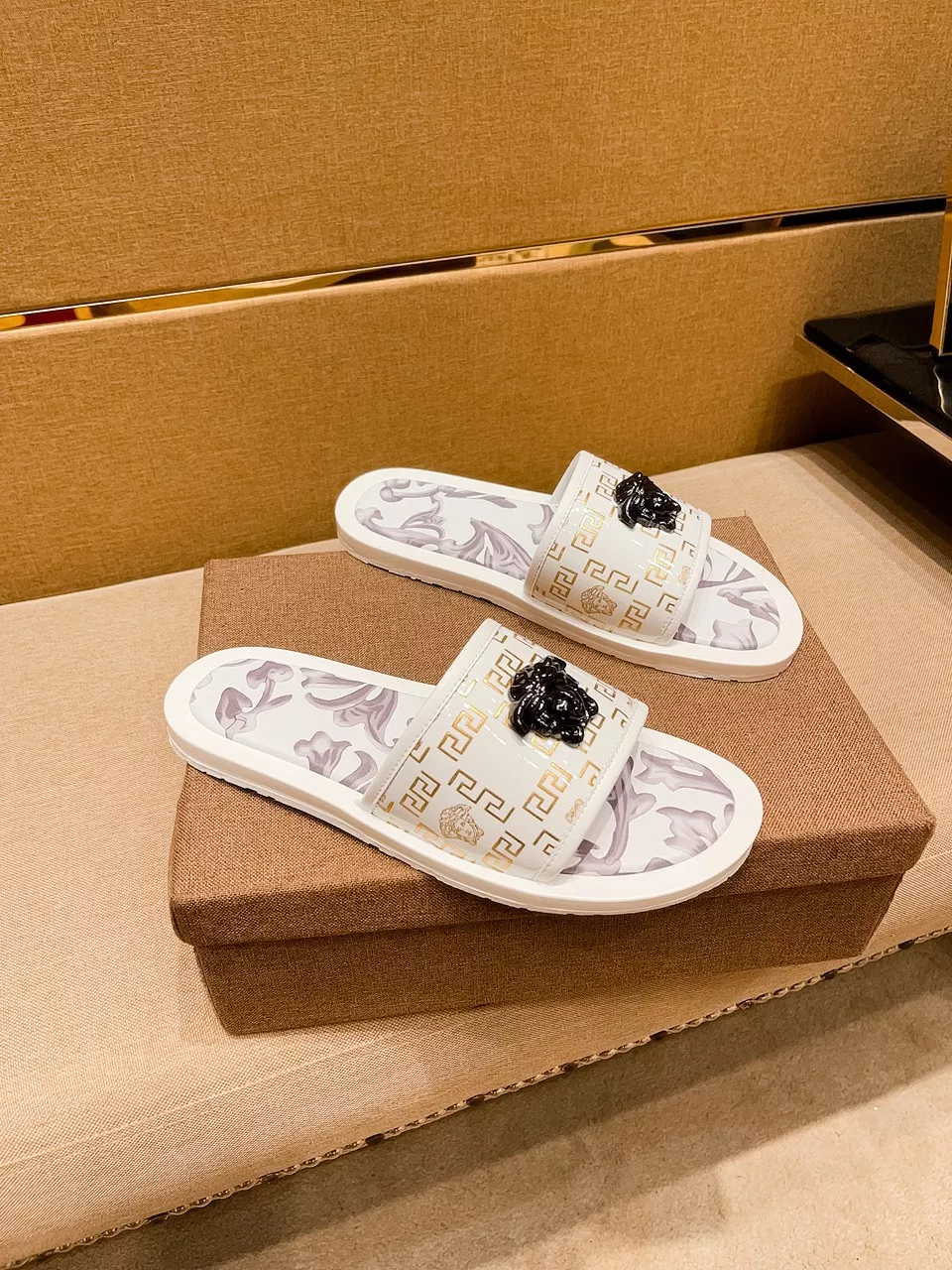 Versace Slippers For Men Comfortable 435