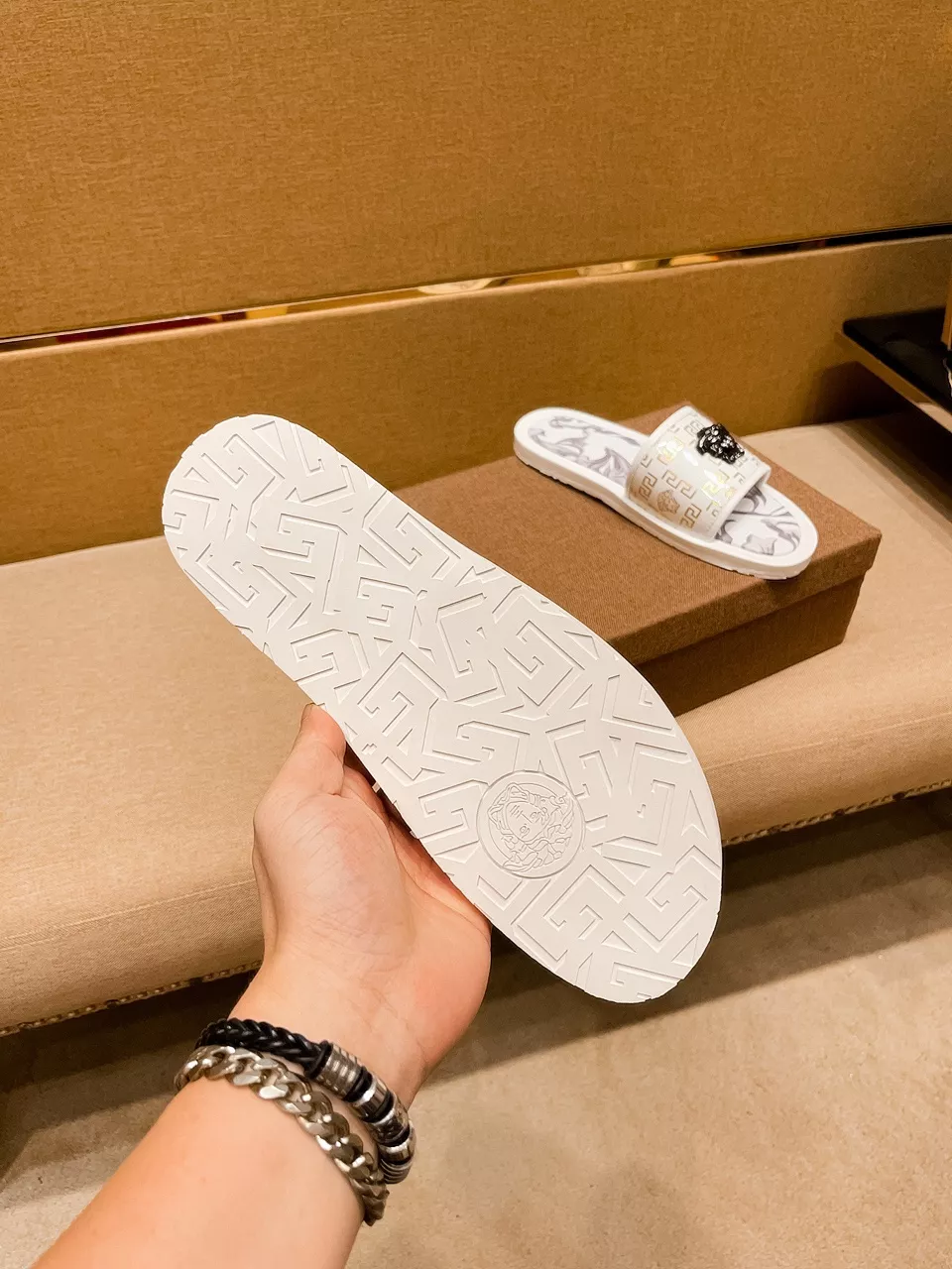 Versace Slippers For Men Comfortable 435