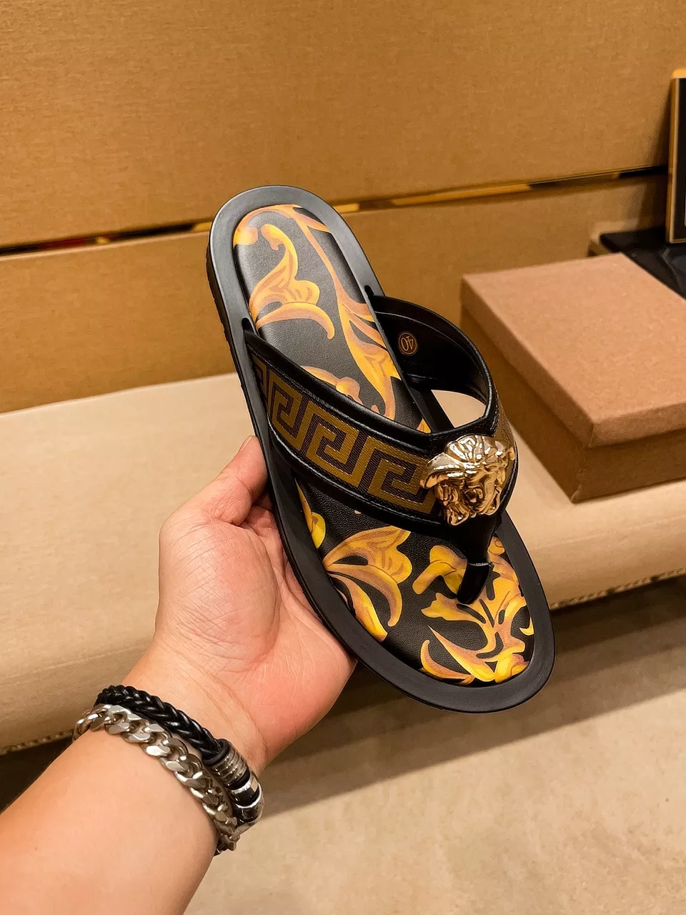 Versace Slippers For Men Sophisticated 750