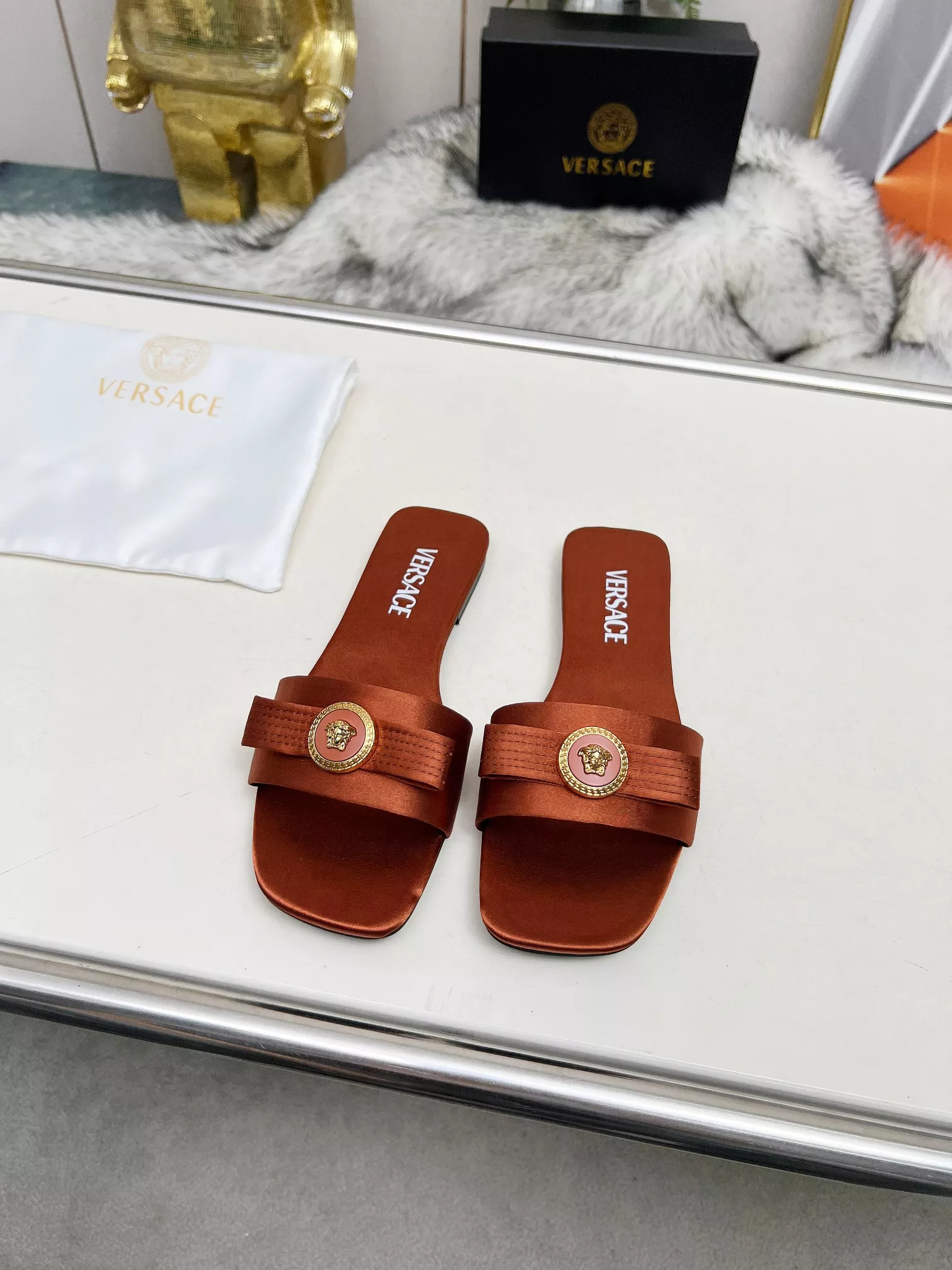 Versace Slippers For Women Classic 3767