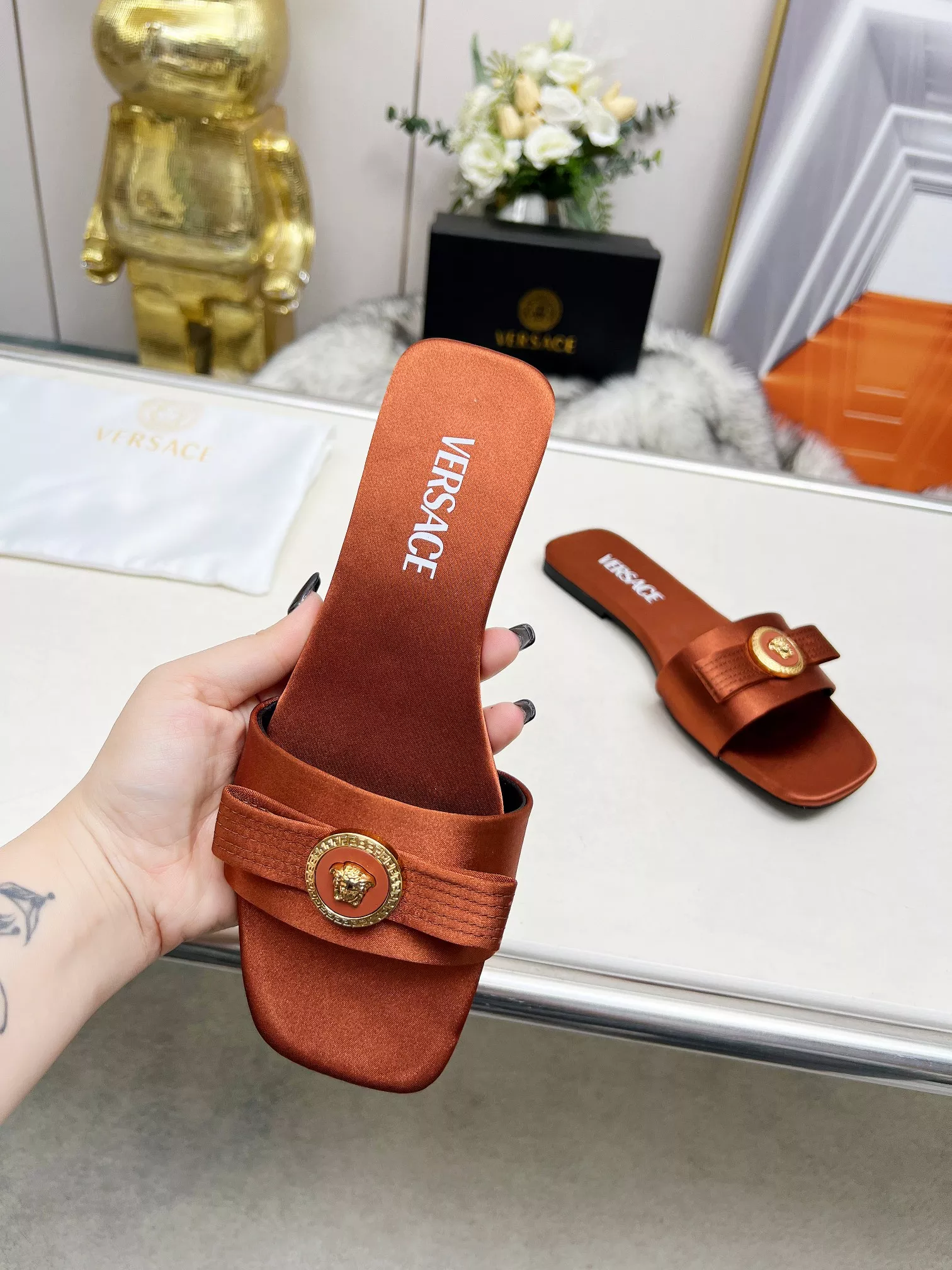 Versace Slippers For Women Classic 3767