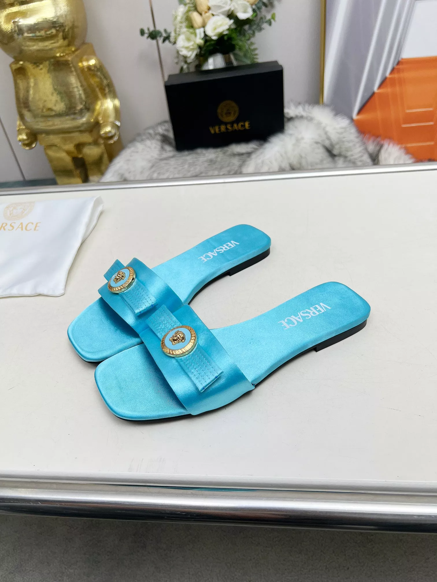 Versace Slippers For Women Classic 9126