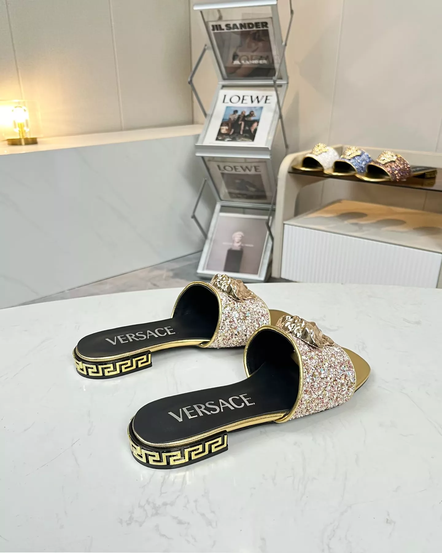 Versace Slippers For Women EasyMatch 2590