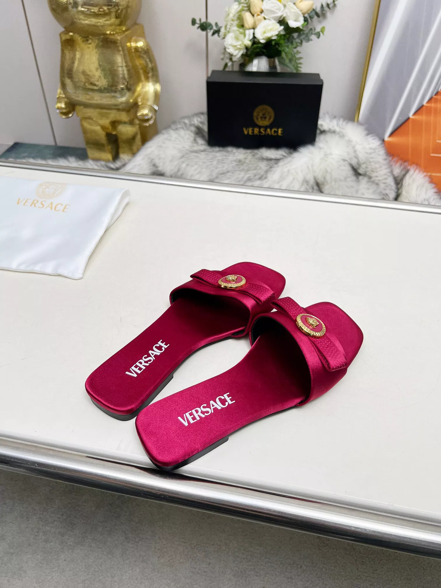 Versace Slippers For Women Popular 8291