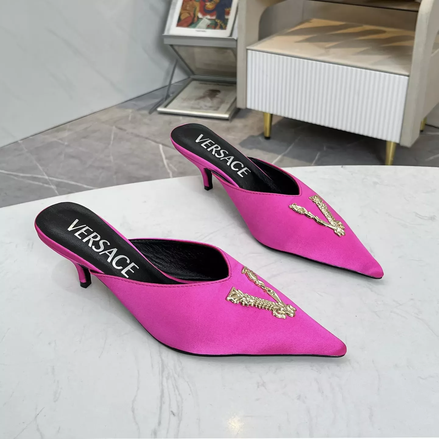 Versace Slippers For Women Popular 9816