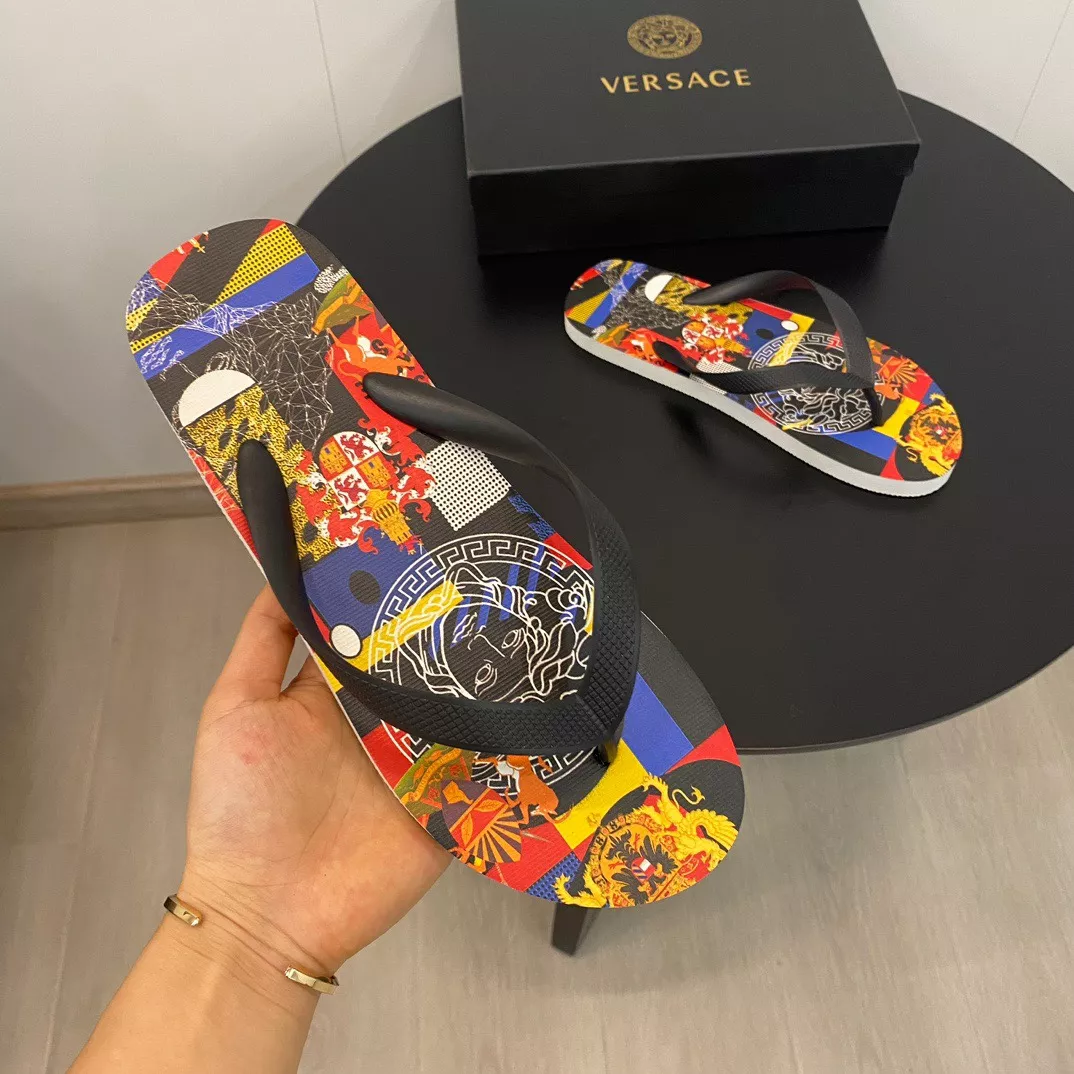 Versace Slippers For Women Refined 9412