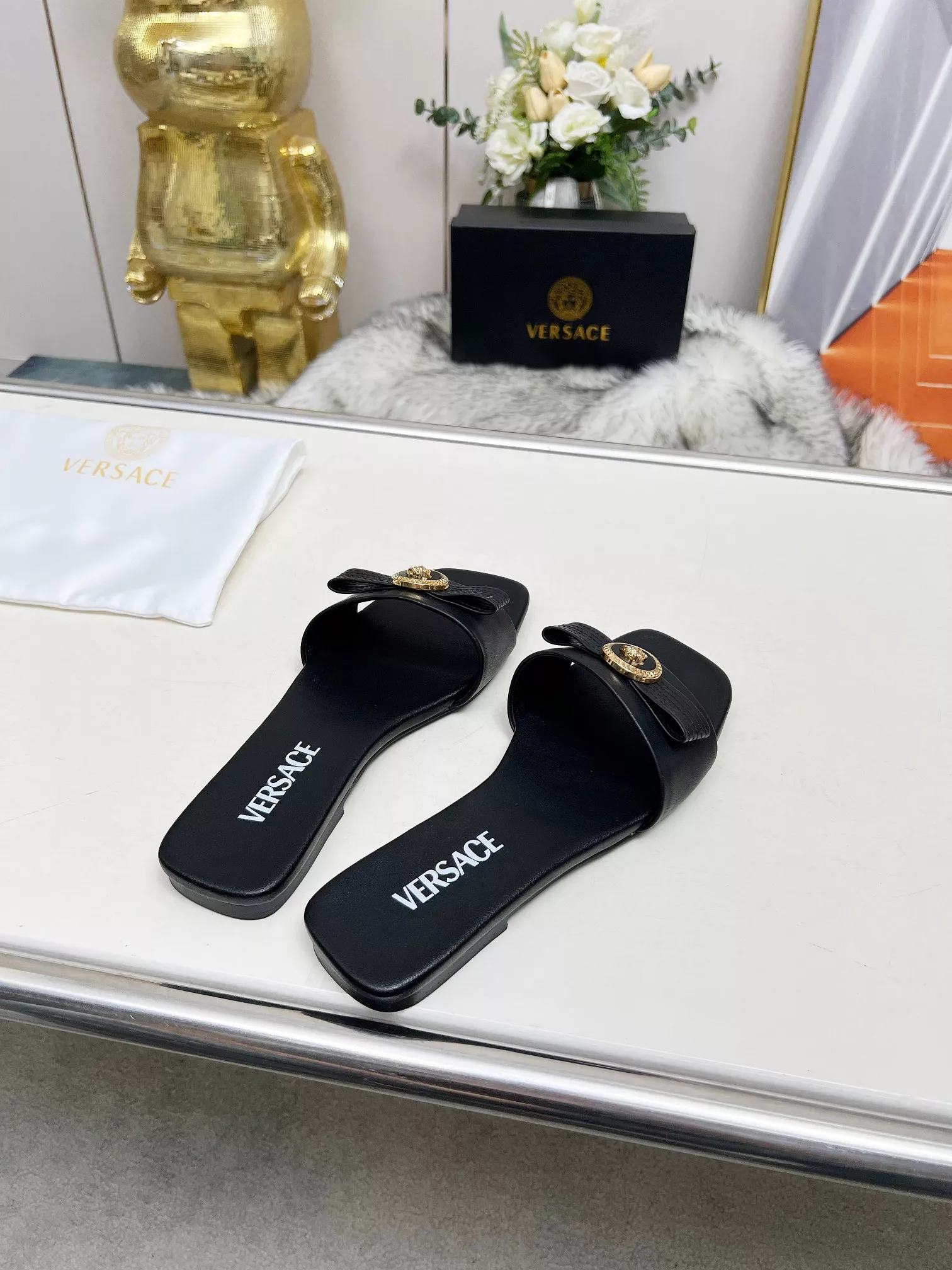 Versace Slippers For Women Soft 3319