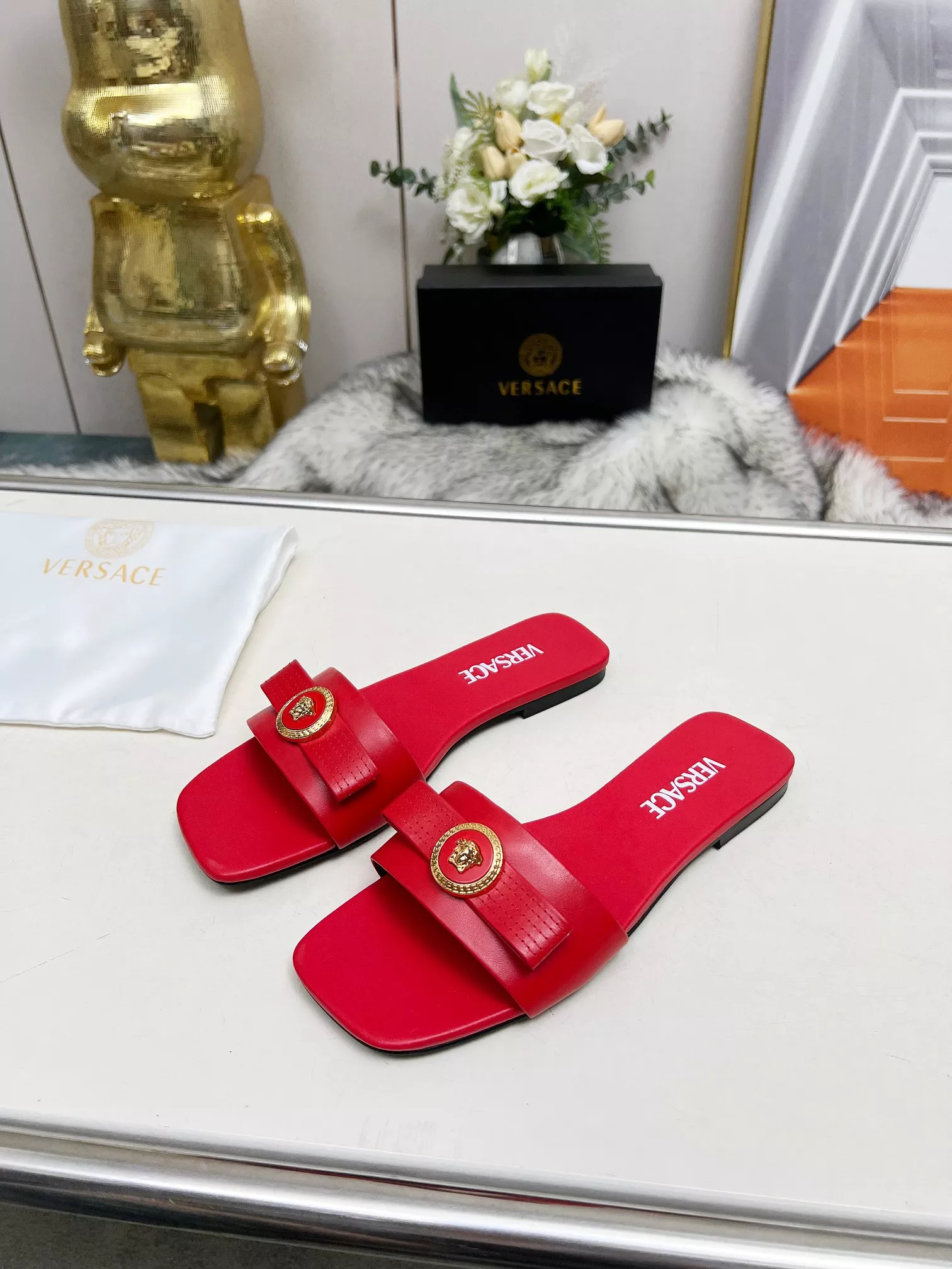 Versace Slippers For Women Stylish 797