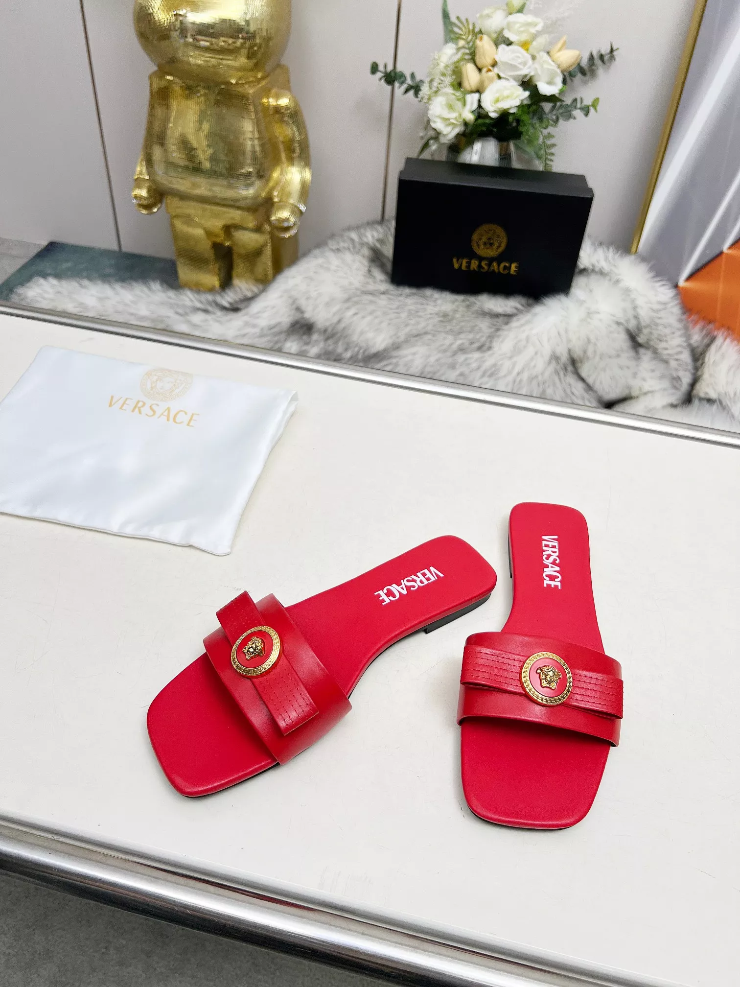 Versace Slippers For Women Stylish 797