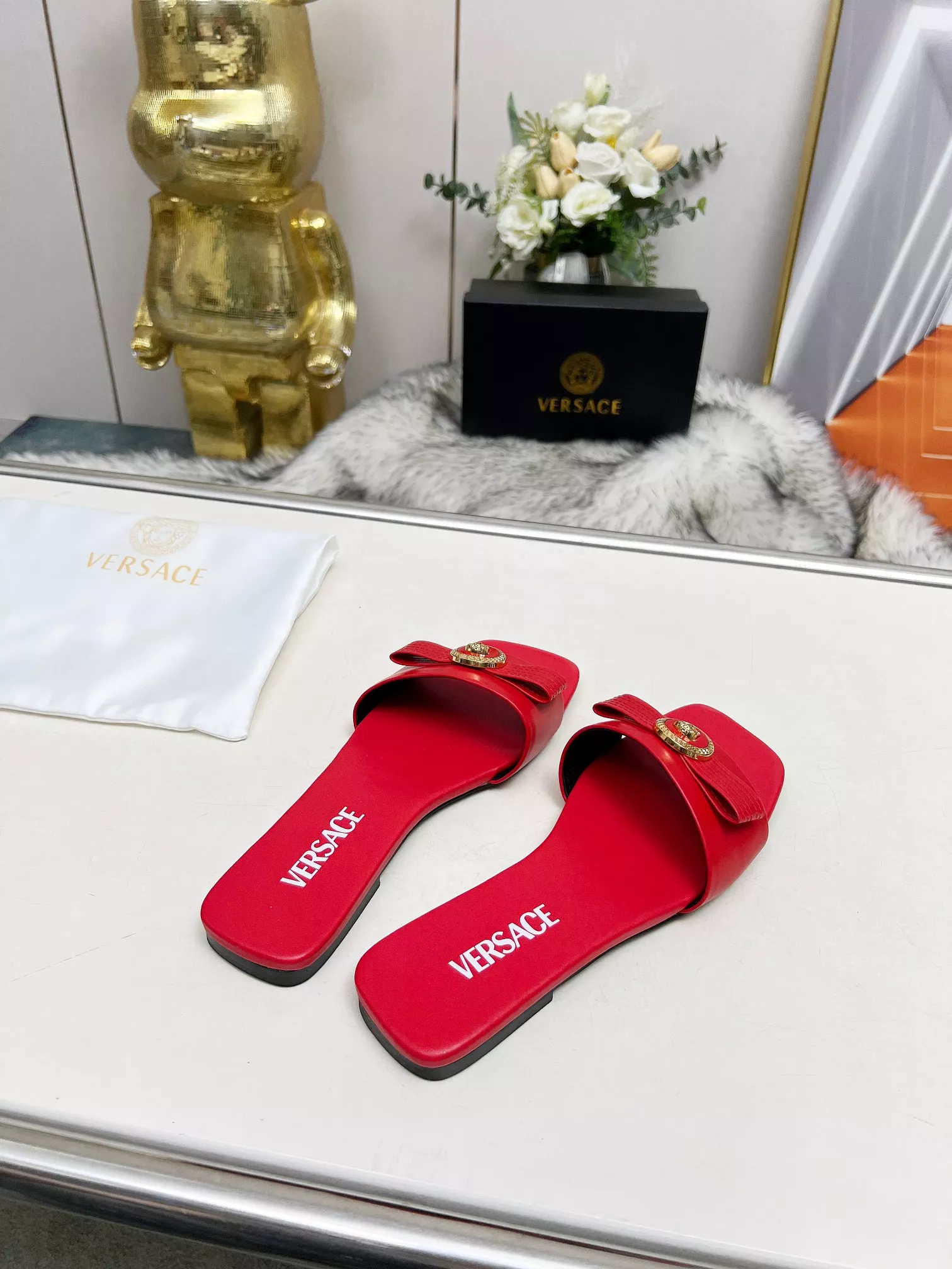 Versace Slippers For Women Stylish 797