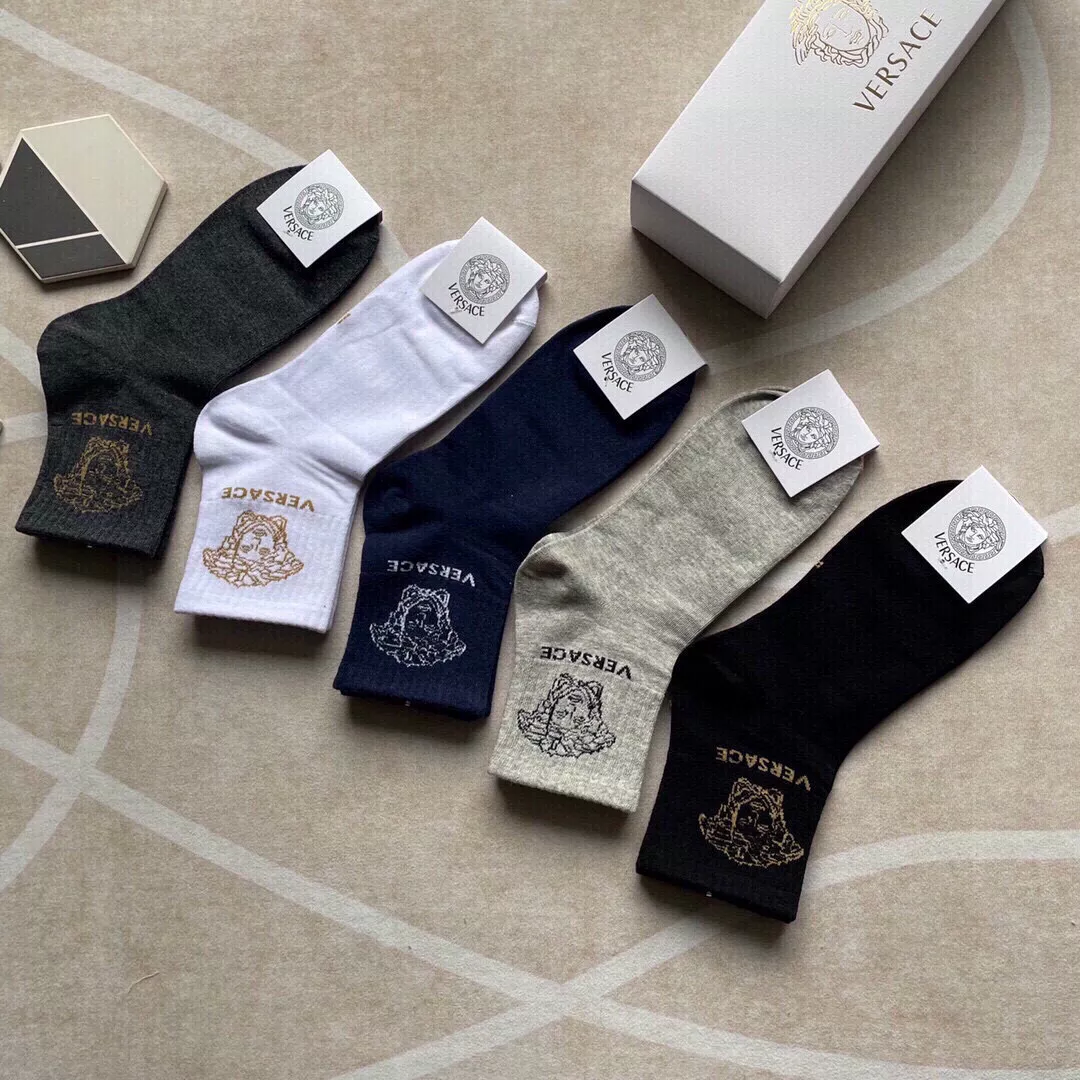 Versace Socks For Men Durable 1858