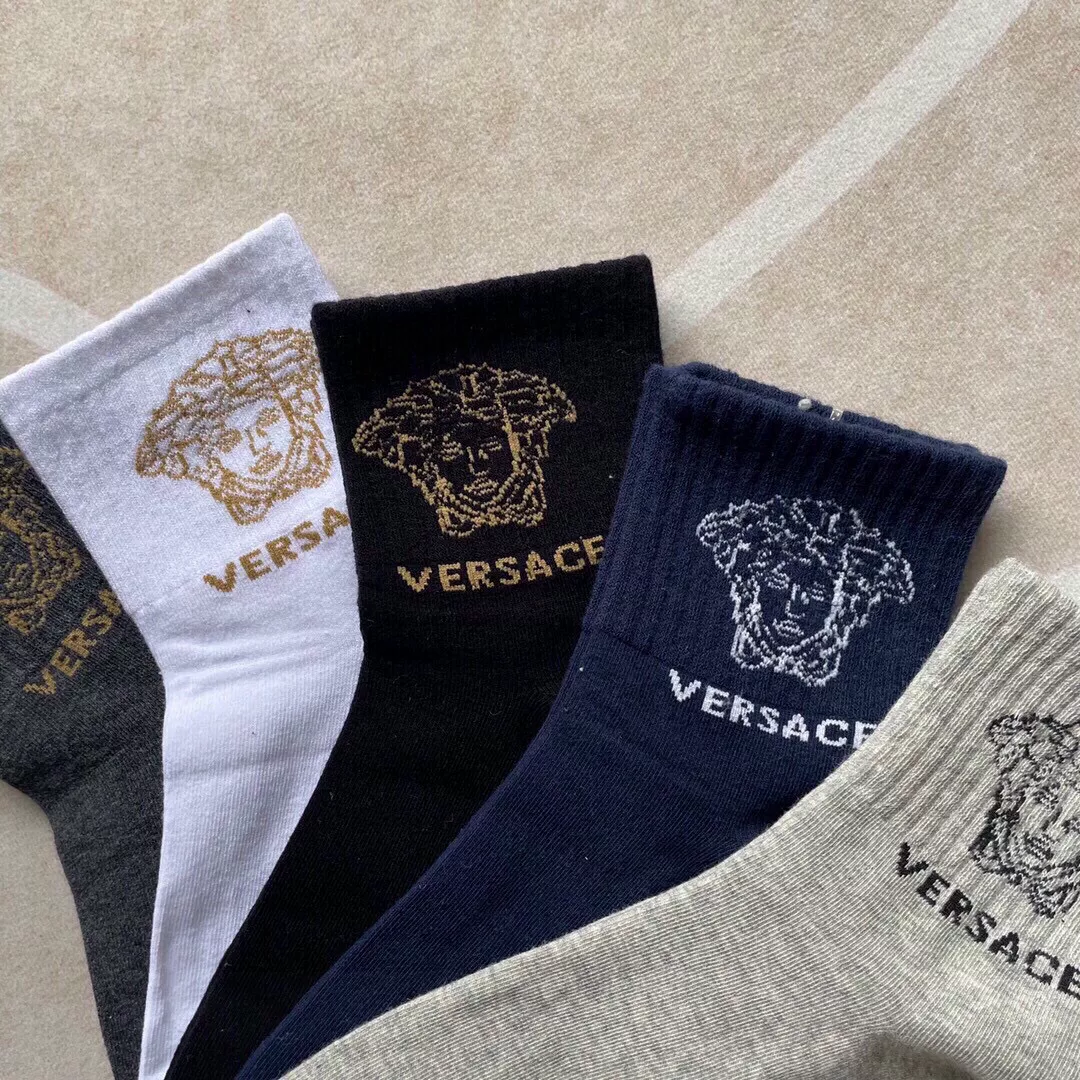 Versace Socks For Men Durable 1858