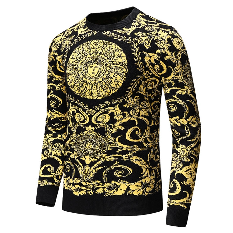 Versace Sweaters Long Sleeved For Men AllSeason 1412
