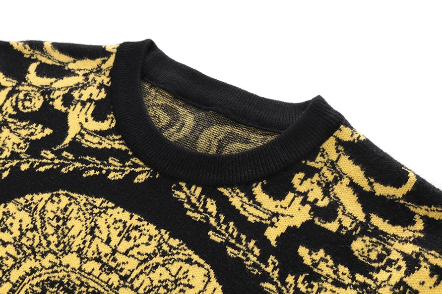 Versace Sweaters Long Sleeved For Men AllSeason 1412