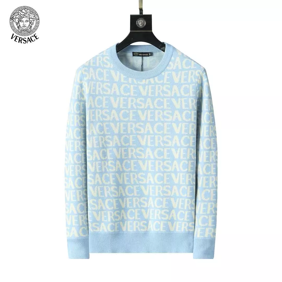 Versace Sweaters Long Sleeved For Men Durable 6924