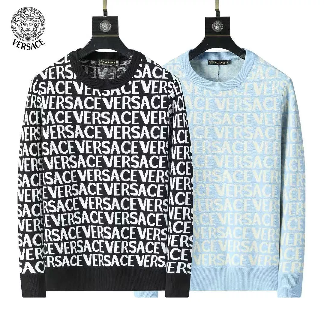 Versace Sweaters Long Sleeved For Men Durable 6924