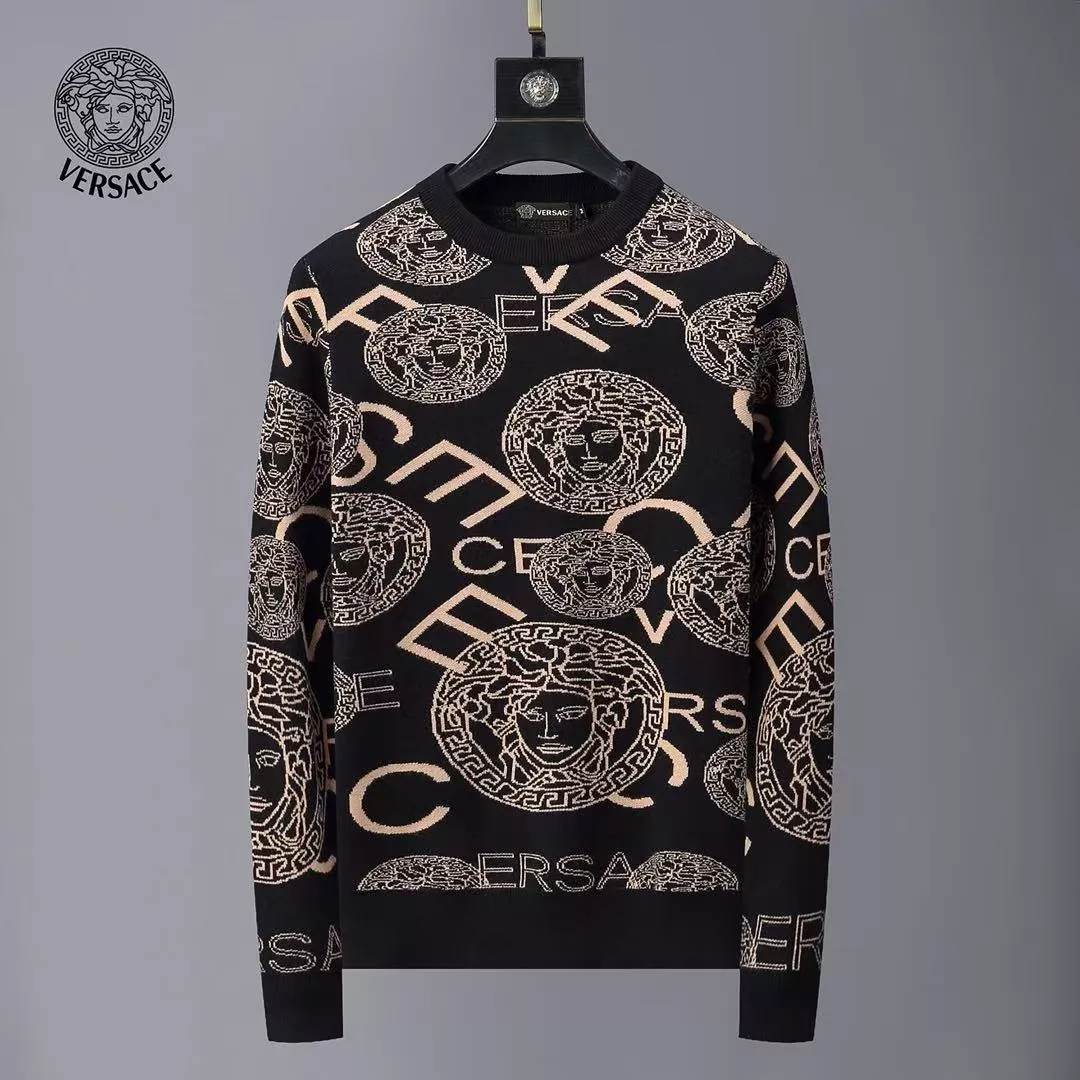 Versace Sweaters Long Sleeved For Men NewStyle 6155