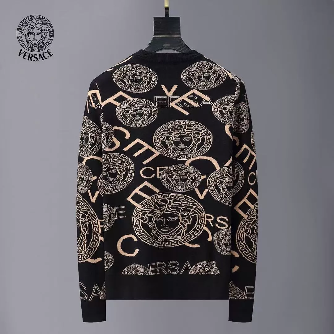 Versace Sweaters Long Sleeved For Men NewStyle 6155
