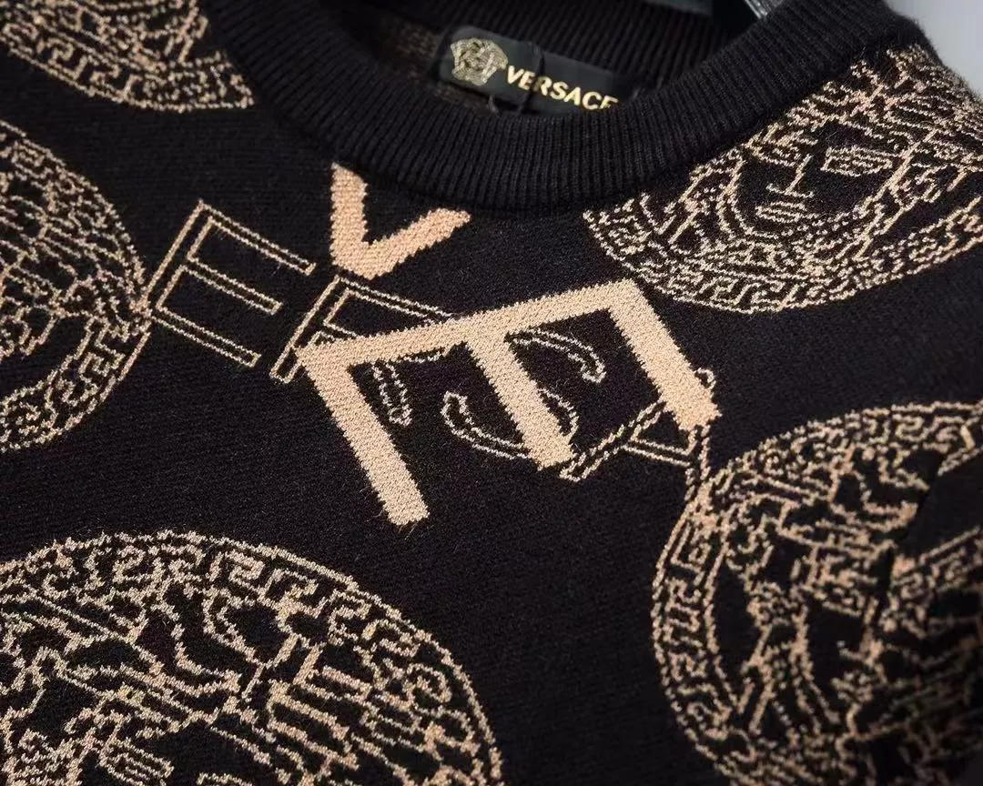 Versace Sweaters Long Sleeved For Men NewStyle 6155