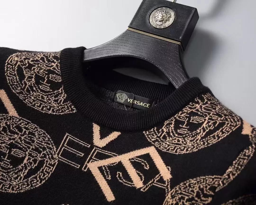 Versace Sweaters Long Sleeved For Men NewStyle 6155