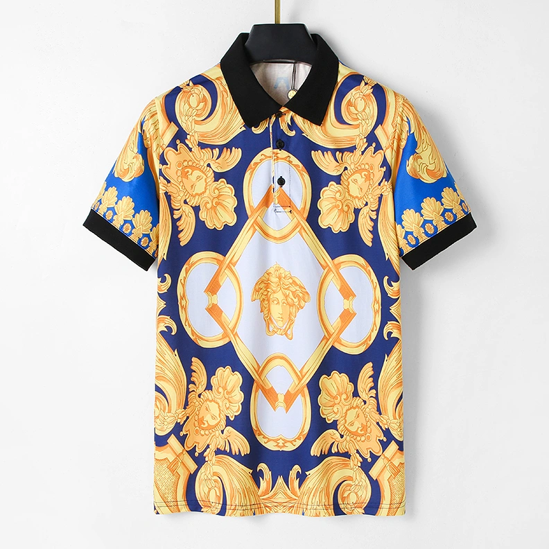Versace T-Shirts Short Sleeved For Men Affordable 4731