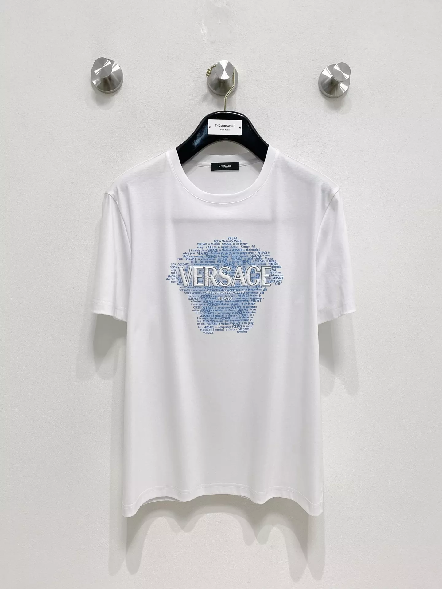 Versace T-Shirts Short Sleeved For Men Breathable 1272