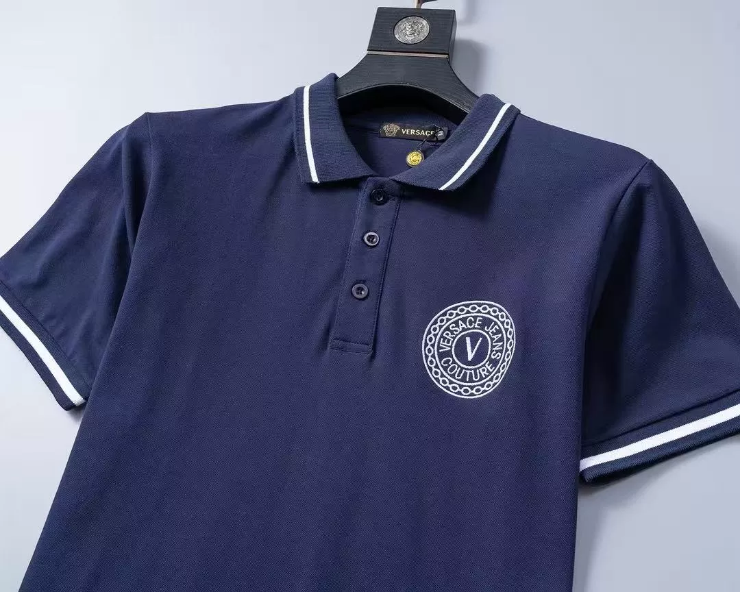 Versace T-Shirts Short Sleeved For Men Bright 2980