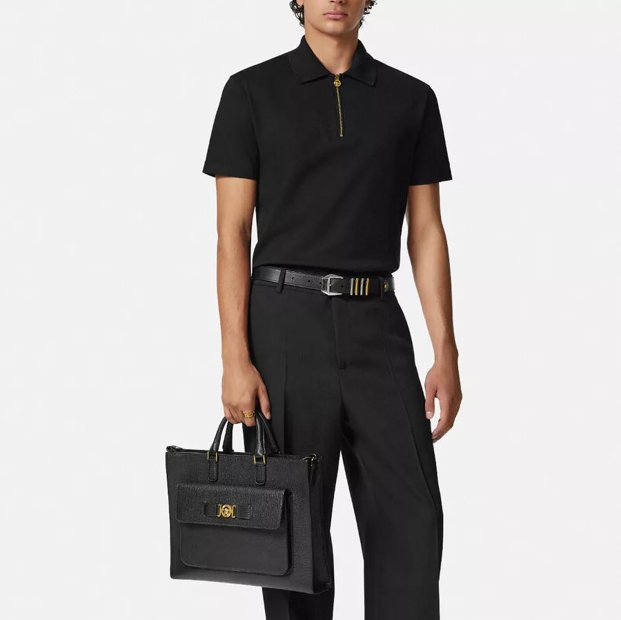 Versace T-Shirts Short Sleeved For Men Comfortable 6366