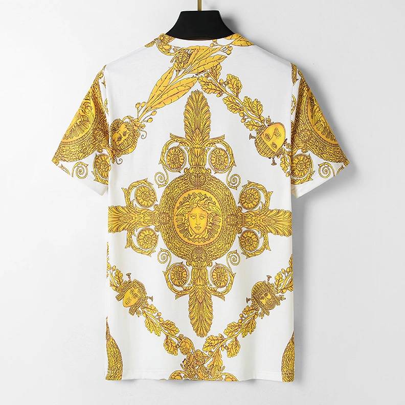 Versace T-Shirts Short Sleeved For Men Cozy 7272