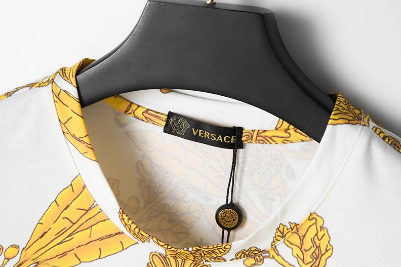 Versace T-Shirts Short Sleeved For Men Cozy 7272