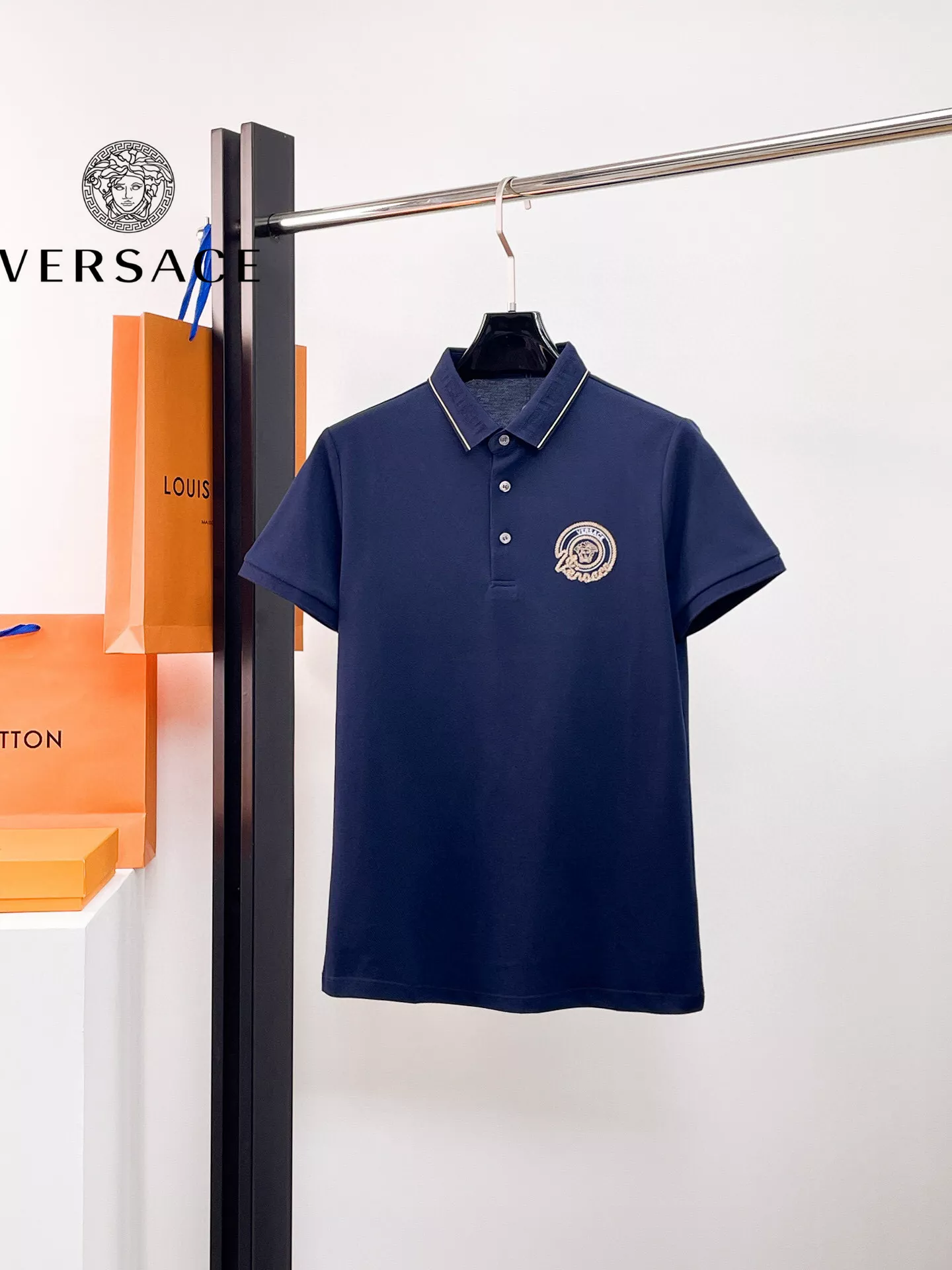 Versace T-Shirts Short Sleeved For Men Durable 7192