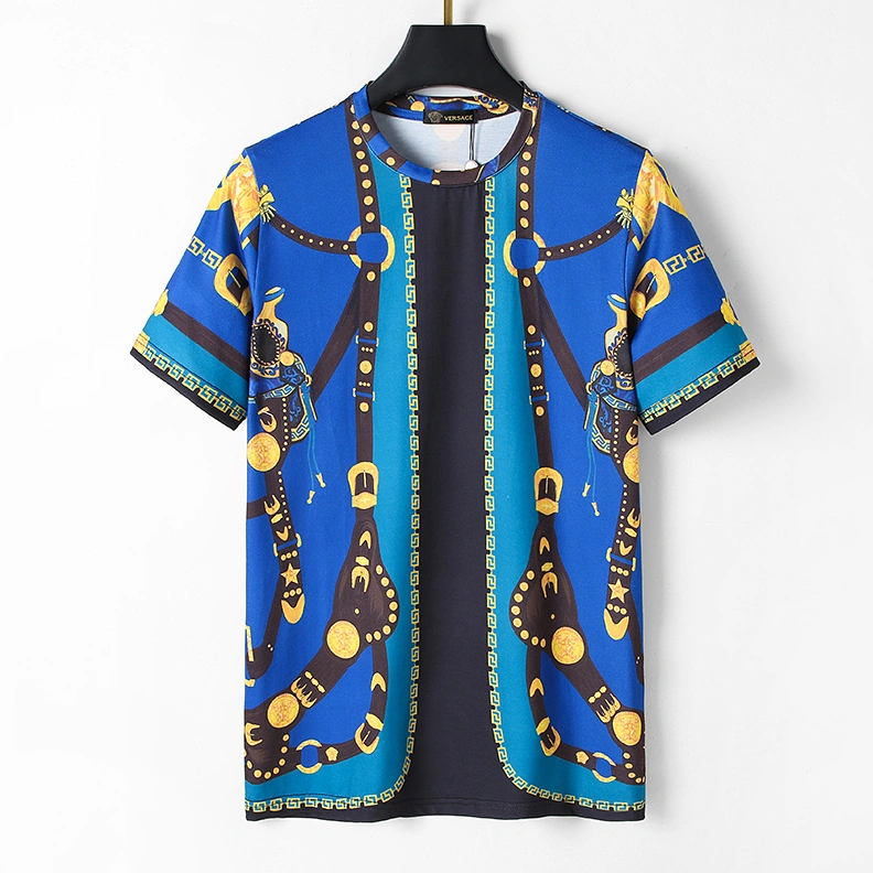 Versace T-Shirts Short Sleeved For Men EyeCatching 3891