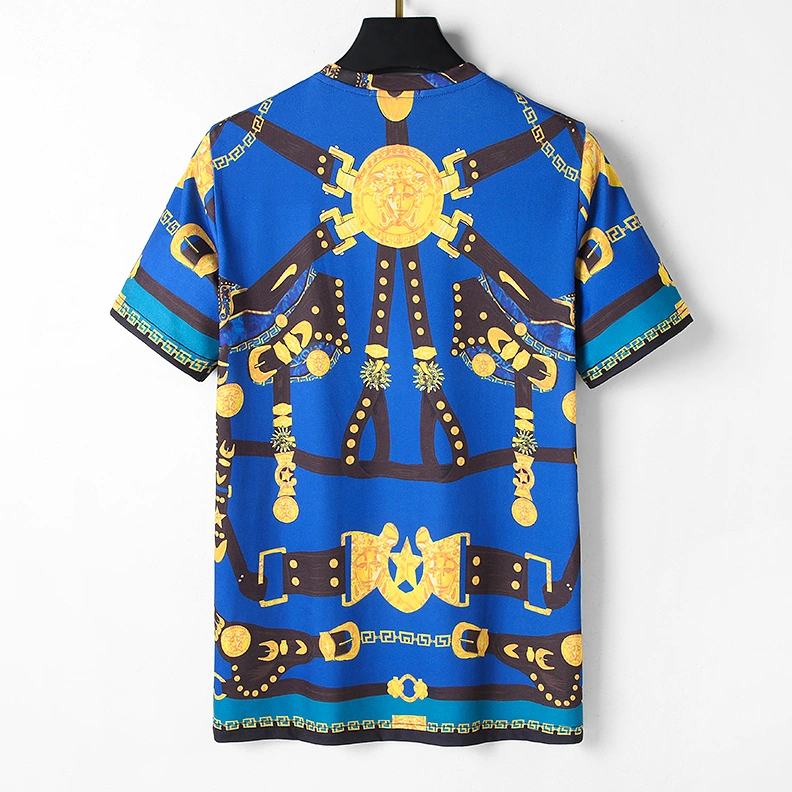 Versace T-Shirts Short Sleeved For Men EyeCatching 3891