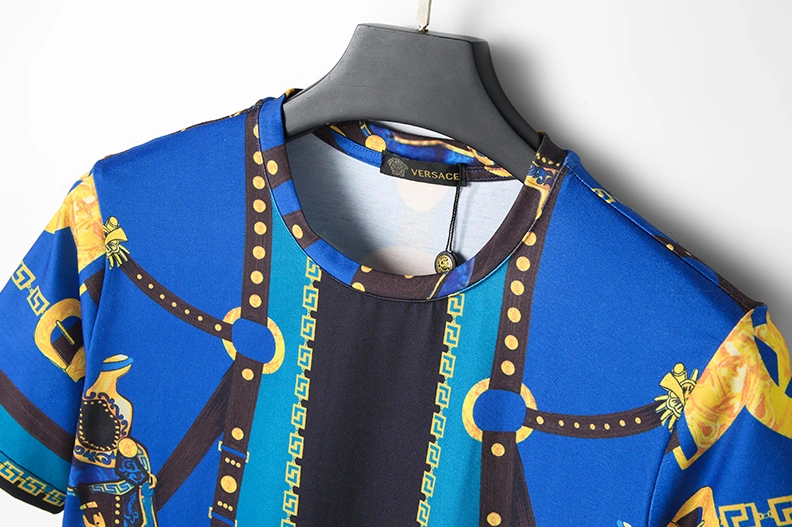 Versace T-Shirts Short Sleeved For Men EyeCatching 3891