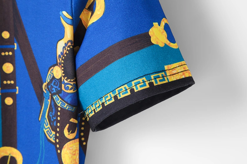 Versace T-Shirts Short Sleeved For Men EyeCatching 3891