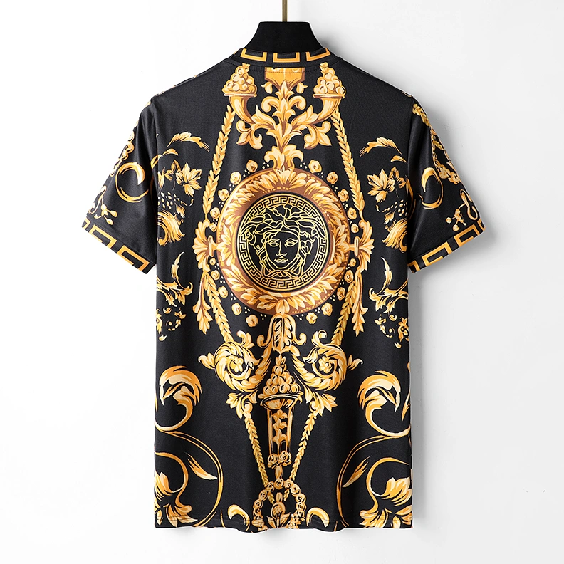 Versace T-Shirts Short Sleeved For Men Flexible 1809