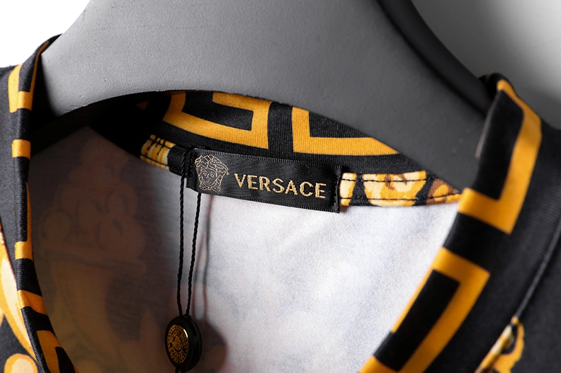 Versace T-Shirts Short Sleeved For Men Flexible 1809