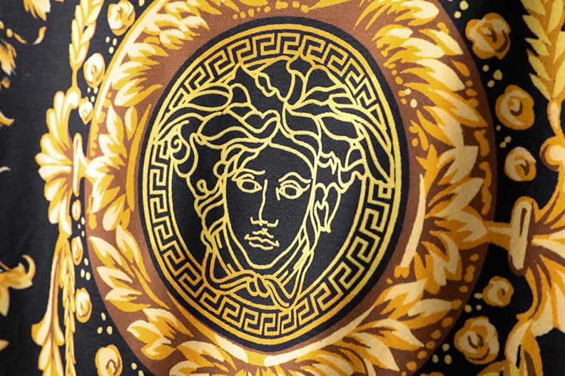 Versace T-Shirts Short Sleeved For Men Flexible 1809
