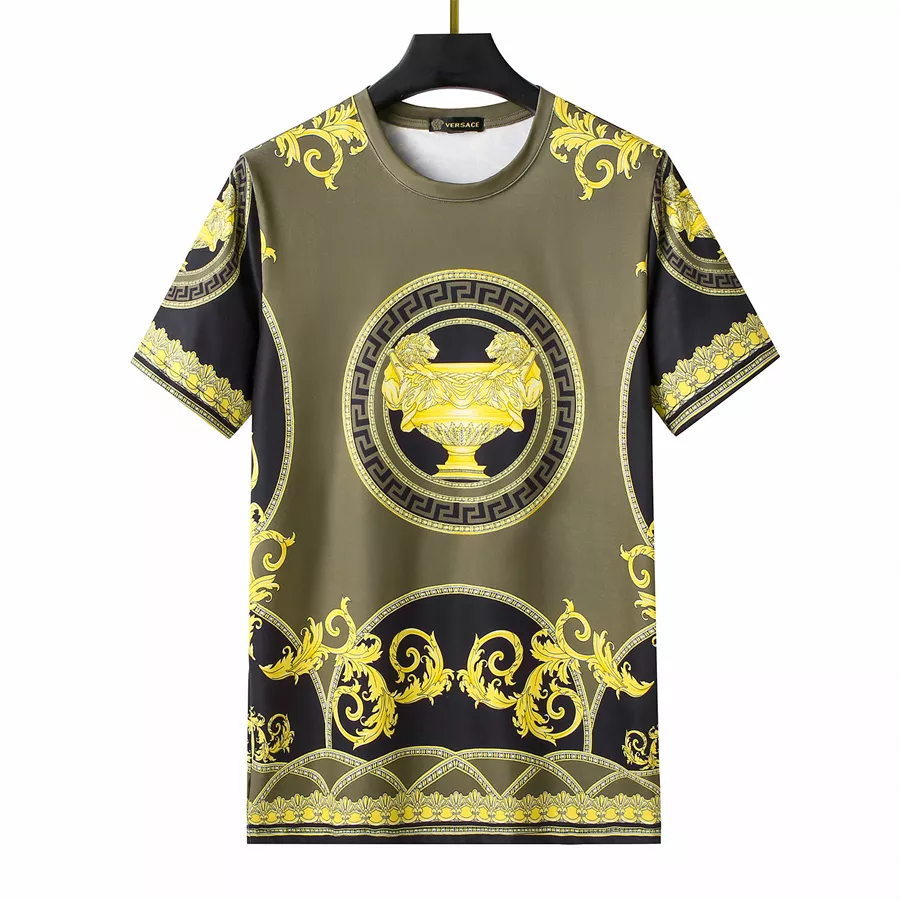 Versace T-Shirts Short Sleeved For Men Flexible 588