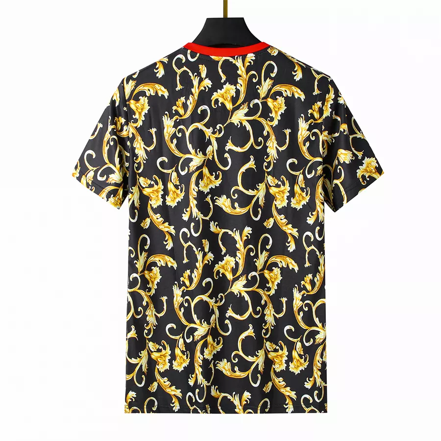 Versace T-Shirts Short Sleeved For Men Minimalist 3619